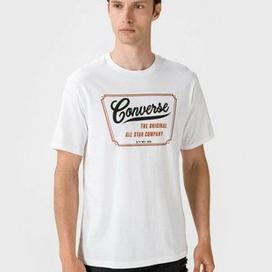 Converse Men's Graphic Logo T-Shirt White